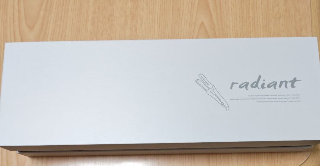【新品】radiant LM125-R ストレートヘアアイロン 28mm レッド radiant（ラディアント） 【国内正規品】ラディアント シルク プレート
